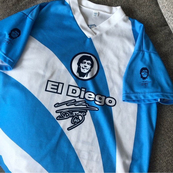 El Diego Maradona argentina #10 fan jersey - Picture 7 of 11
